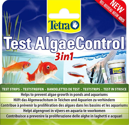 Tetra Test AlgaeControl 3in1, test paskowy pomiar fosforanów i azotanów