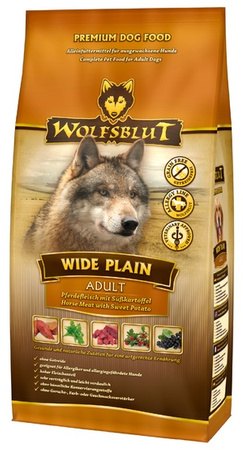 Wolfsblut Dog Wide Plain - konina i bataty 500g
