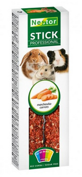 Nestor Kolba Gryzoń Professional marchewka 2szt