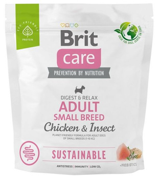 BRIT CARE PIES 1kg ADULT SMALL CHICKEN    & INSECT SUSTAINABLE /10*