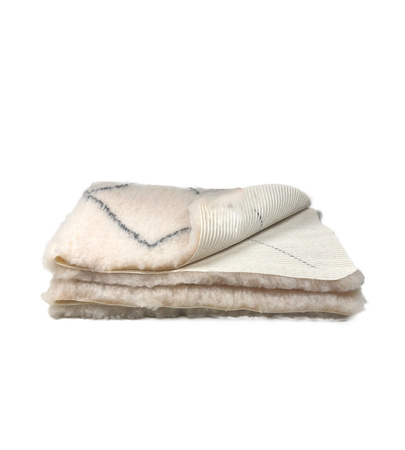 Zolux Dry bed posłanie izolujące dla psa wzór berberyjski 75x95 cm beż