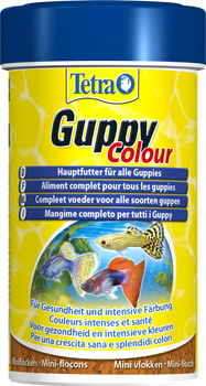 TETRA Guppy Colour 100 ml pokarm płatki dla gupików wzmacniający ubarwienie