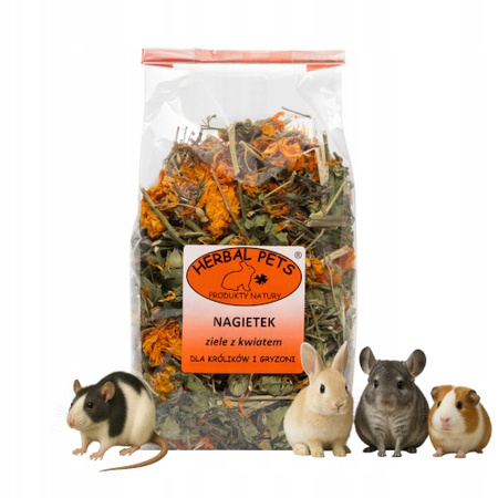 HERBAL PETS NAGIETEK ZIELE Z KWIATEM 70g LOK.64