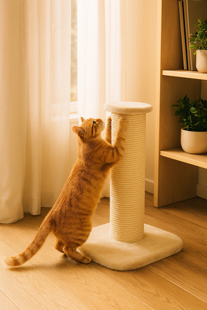 ZOLUX Drapak dla kota CITY CAT 1 470x390x620 mm kol. beżowy