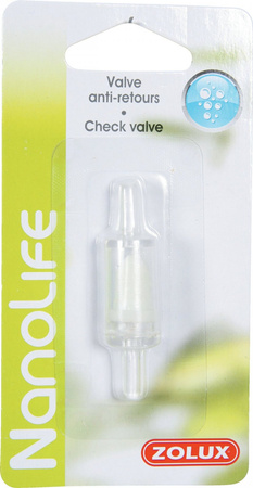 ZOLUX Zawór przeciwzrotny przezroczysty
