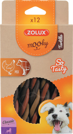 Zolux Przysmak dla psa MOOKY Classic TORTILLO 12 szt.