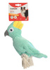 Camon Dog Toy Pluszowa papuga ze sznurem i piszczałką