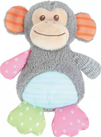 ZOLUX Zabawka dla psa, pluszowa z dźwiękiem CRAZY JOJO małpka 20x16x23 cm