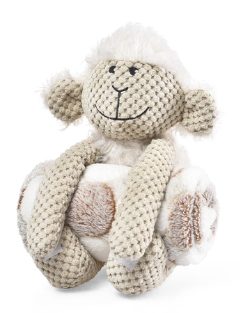 BARRY KING ZABAWKA PLUSZ OWIECZKA+KOCYK 27x23 kocyk 70x60