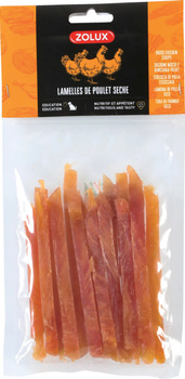 Zolux Przysmak naturalny dla psa Paski z suszonego mięsa kurczaka 100 g