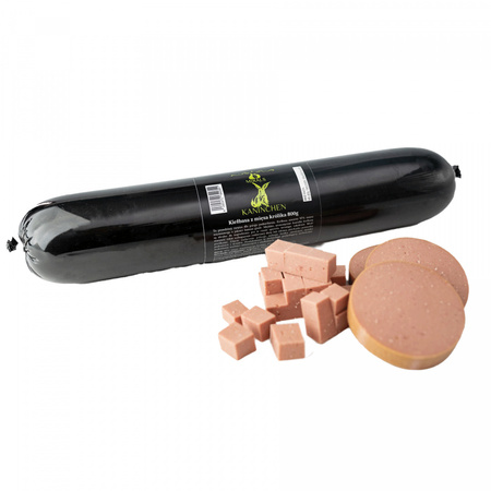 MIRALS Kaninchen - kiełbasa z mięsa królika (800g)