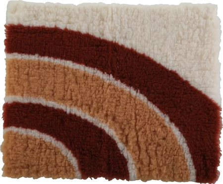 Zolux Dry bed posłanie izolujące dla psa wzór tęczy 50x70 cm