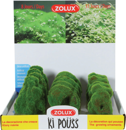 Zolux Ozdoba do akwarium chata KIPOUSS M z nasionami 16,7x9,6x15,2 cm