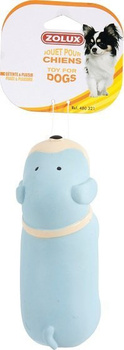 Zolux Zabawka lateksowa dla psa piszcząca Pies 17,5cm,różne wzory i kolory