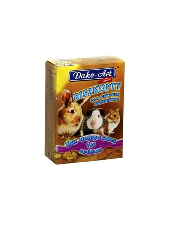 DAKO-ART BISZKOPTY GRYZOŃ ORZECH   /84