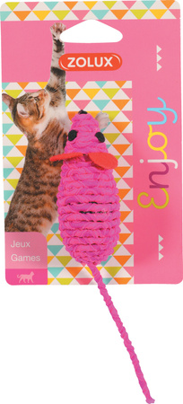 ZOLUX Zabawka dla kota mysz elastyczna 16 cm