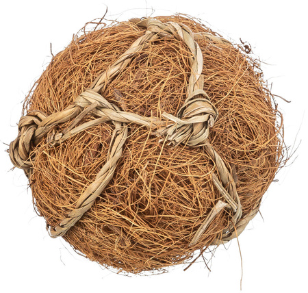 Piłka z kokosa, zabawka, dla gryzoni, 6 cm