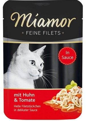 Miamor Feine Filets Kurczak & Galaretka pomidorowa saszetka 100g