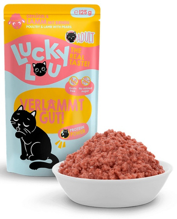 Lucky Lou Lifestage Adult Drób i jagnięcina saszetka 125g