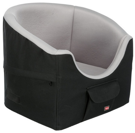 Trixie Siedzisko samochodowe dla psa 41x39x42cm czarno-szare [TX-13176]
