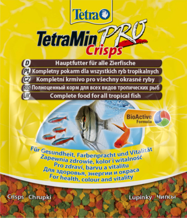TETRA TetraMin Pro Crisps 12 g saszetka, pokarm dla ryb akwariowych