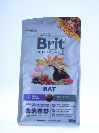BRIT ANIMALS 300g RAT COMPLETE /6