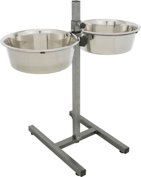 TX-24923 STOJAK REGULOWANY + MISKI 4.7L