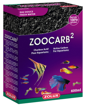 Zolux Wkład do filtra akwarium węglowy Zoocarb 2 - 600 ml