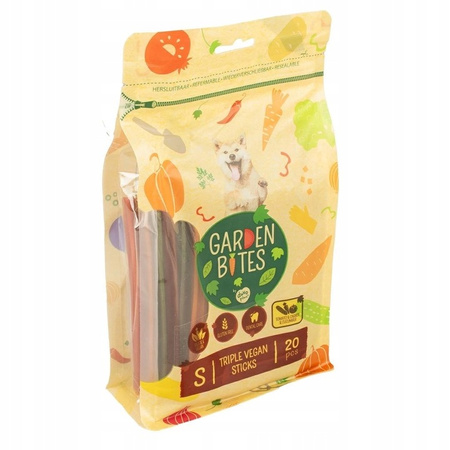 GARDEN BITES VEGAN TRIPLE STICKS "S"       13cm   20szt /300g           3/36