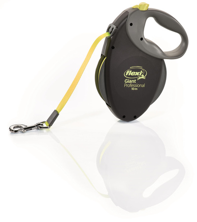 FLEXI Smycz automatyczna dla psa GIANT NEON Professional taśma 10 m
