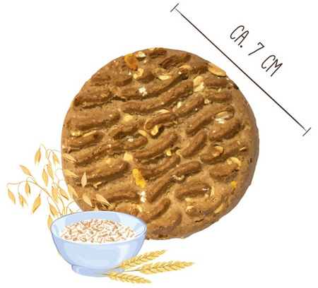 Sammy's Muesli Taler Ciasteczka 1kg