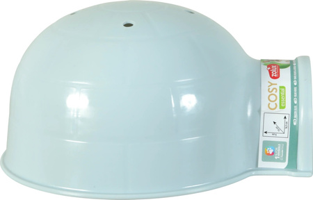 ZOLUX Domek igloo dla gryzonia plastikowy COSY mały niebieski