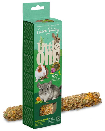 Little One Zielona Dolina Bezzbożowy baton z kwiatami 160g