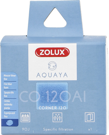 Zolux Wkład gąbka do filtra Blue Fine Foam I AQUAYA Corner 120