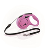 Flexi FLEXI SMYCZ New Classic SZNUREK  5 m, ROZM. M ,RÓŻOWA,20kg