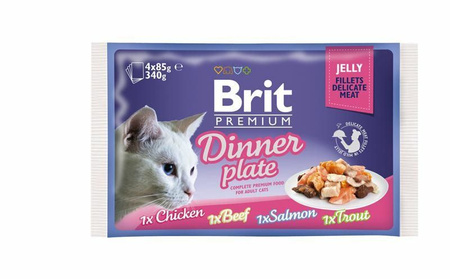 BRIT PREMIUM KOT sasz.4x85 DINNER PLATE JELLY FILLET