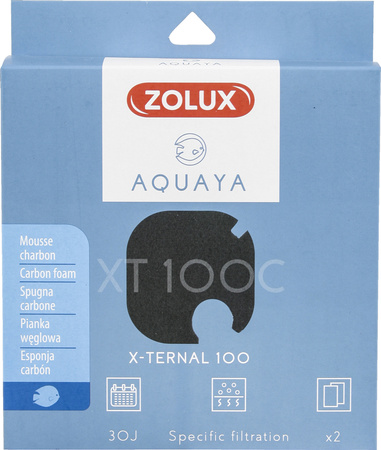Zolux Wkład węglowy do filtra Carbon AQUAYA XTERNAL 100