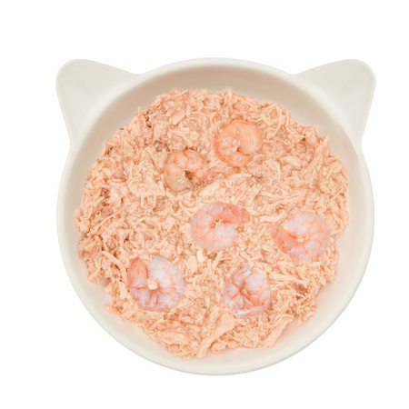 WOW CAT Huhn Garnelen - filety kurczaka z krewetkami (70g)