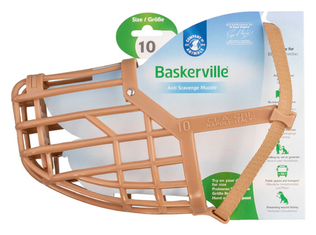 BASKERVILLE ANTI SCAVENGE - CLASSIC  10  BEŻOWY