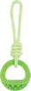 ZOLUX Zabawka dla psa okrągła ze sznurem TPR SAMBA 26 cm kol. zielony