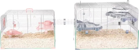 ZOLUX Klatka dla małych gryzoni Panas Colour 50 kol. różowy