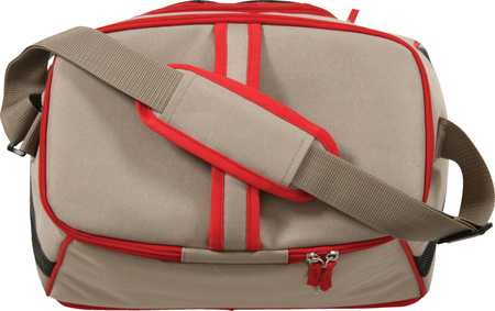 ZOLUX Torba transportowa dla kota HAPPY CAT jasny brąz - czerwony
