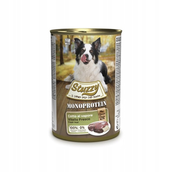 STUZZY PIES pusz.400g MONOPROTEIN VEAL  CIELĘCINA /6