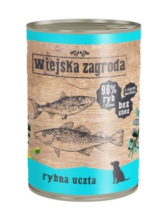 Wiejska Zagroda Rybna uczta puszka 400g