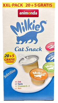 Animonda Kot Milkies Selection Mix 25x15g (20+5 gratis)