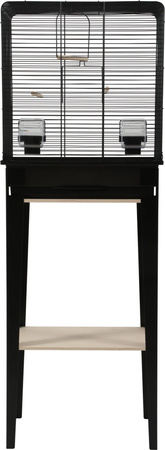 Zolux Klatka dla ptaków ze stojakiem CHIC Loft M kol. czarny