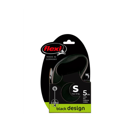 FLEXI Smycz automatyczna dla psa Black Design S linka 5 m kol. czarny