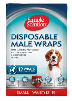 SIMPLE SOLUTION PIELUCHY PIES S JEDNORAZOWE 12szt