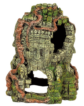 ZOLUX Ozdoba do akwarium 4 twarze duża 13,2x13,2x16,3 cm