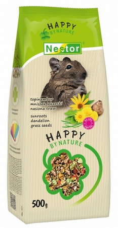 Nestor Pokarm Koszatniczka topinambur, nasiona traw, mniszek lekarski 700ml